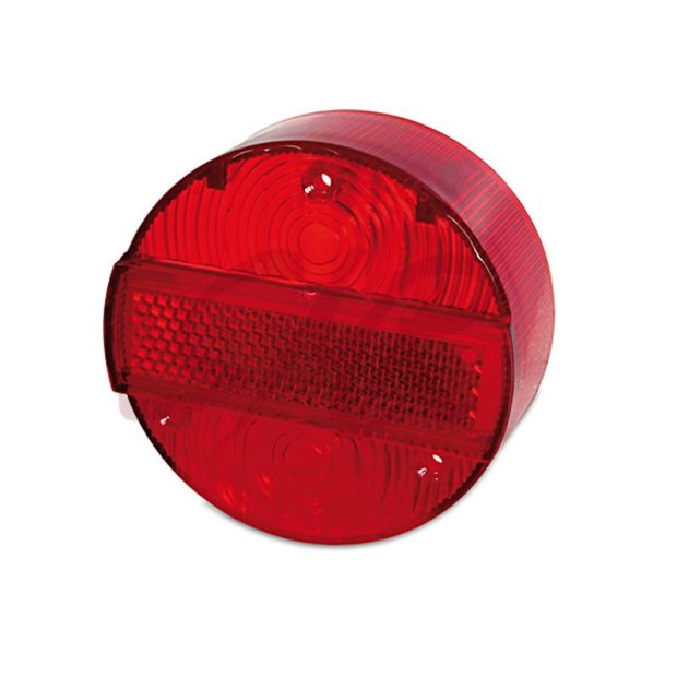 Rücklichtkappe rot 3 Schrauben Ø120 mit KZB**  S51, S70, KR51/2, SR50, SR80*