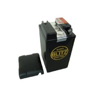 Blitz Oldtimer Batterie 6V 12Ah mit Deckel Oldtimer (F&uuml;llmenge 150ml S&auml;ure pro Kammer) 01211