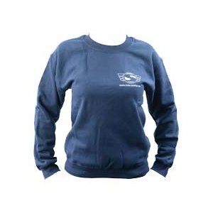 Sweatshirt navyblau - mit Reflexdruck silber SIMSON-Logo L