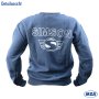 Sweatshirt navyblau - mit Reflexdruck silber SIMSON-Logo L
