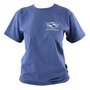 T-Shirt Marineblau - mit Reflexdruck silber SIMSON-Logo L