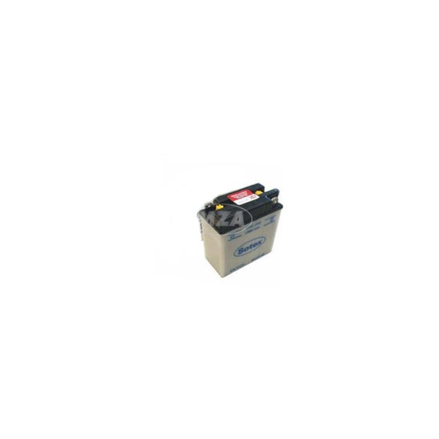 Batterie 6N11A-1B, 6V 11Ah - SOTEX, incl. S&Auml;UREPAKET im Einzelkarton - S50, S51, ES150, ES250, TS150, TS250