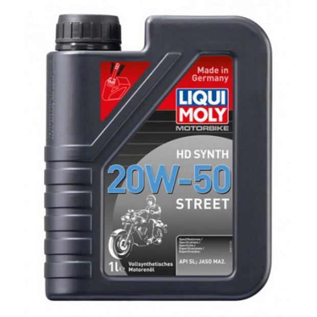 Motorbike Liqui Moly 4T HD Synth 20W-50 Street 1l