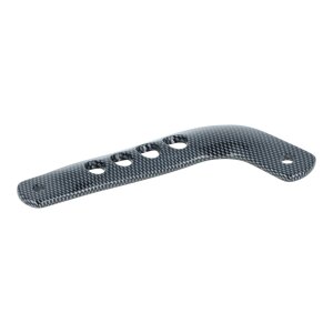 Enduro-Auspuffstrebe kurz - Aluminium, carbonstyle...