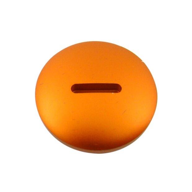 Verschlußschraube - Alu orange - (Kupplungseinstellung) - ohne O-Ring (MZA 10223)  - S51, S70, S53, S80, SR50, SR80, KR51/2