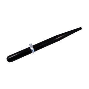 Auspufftopf ohne Gegenkonus, schwarz lackiert - S50, S51,...
