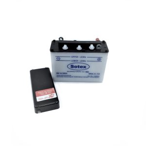 Batterie 6V 4,5 Ah Schwalbe KR51 - SOTEX (Top...