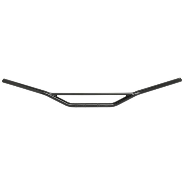 Cross-Lenker simson S51 S50 Tommaselli - schwarz, flach - mit Strebe - Breite ca. 86,5cm, Ø22mm Inkl. Teilegutachten zum Eintrag in die Betriebserlaubnis, Papiere!
