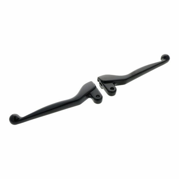 Simson  Handhebel - Farbe: schwarz - Alu-massiv, Bremshebel + Kupplungshebel S51