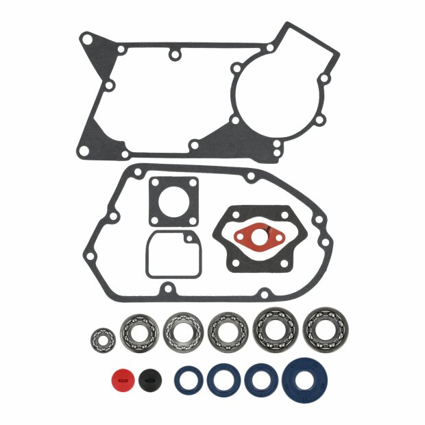 SET SKF-Kugellager, LYO-Wellendichtringe, Dichtungssatz + Verschlussschrauben für M500-M700-Motor S51 S70 SR50 KR51/2