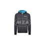 Sweatjacke, schwarz/blau, Motiv: SIMSON