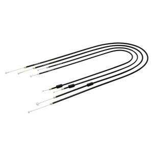 Set - 4 x Bowdenzüge - schwarz - Enduro +...