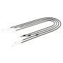 Set - 4 x Bowdenzüge - schwarz - Enduro + 50mm-Überlänge für Simson S51
