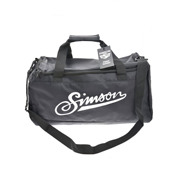 Sporttasche, Farbe: schwarz, Polyester - Motiv: ""SIMSON""