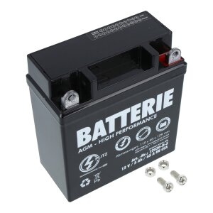 Simson MZ AGM-Batterie 12V 5,0 Ah  YB5L-BS SR50 SR80...