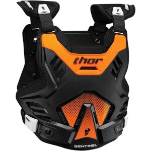 Brustpanzer Thor Sentinel GP schwarz/orange XL / XXL