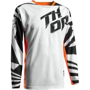 Jersey Thor Fuse Air Dazz S17 flo orange/weiß S