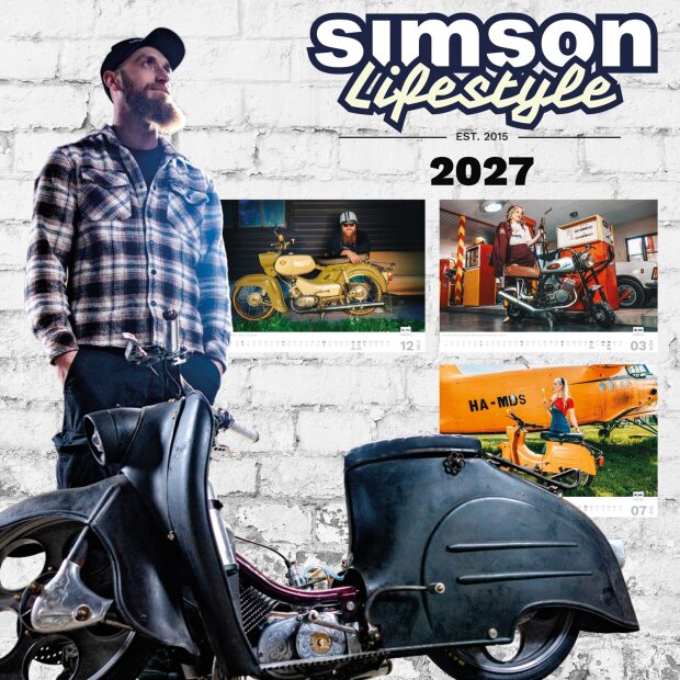 SIMSON Lifestyle Kalender 2027